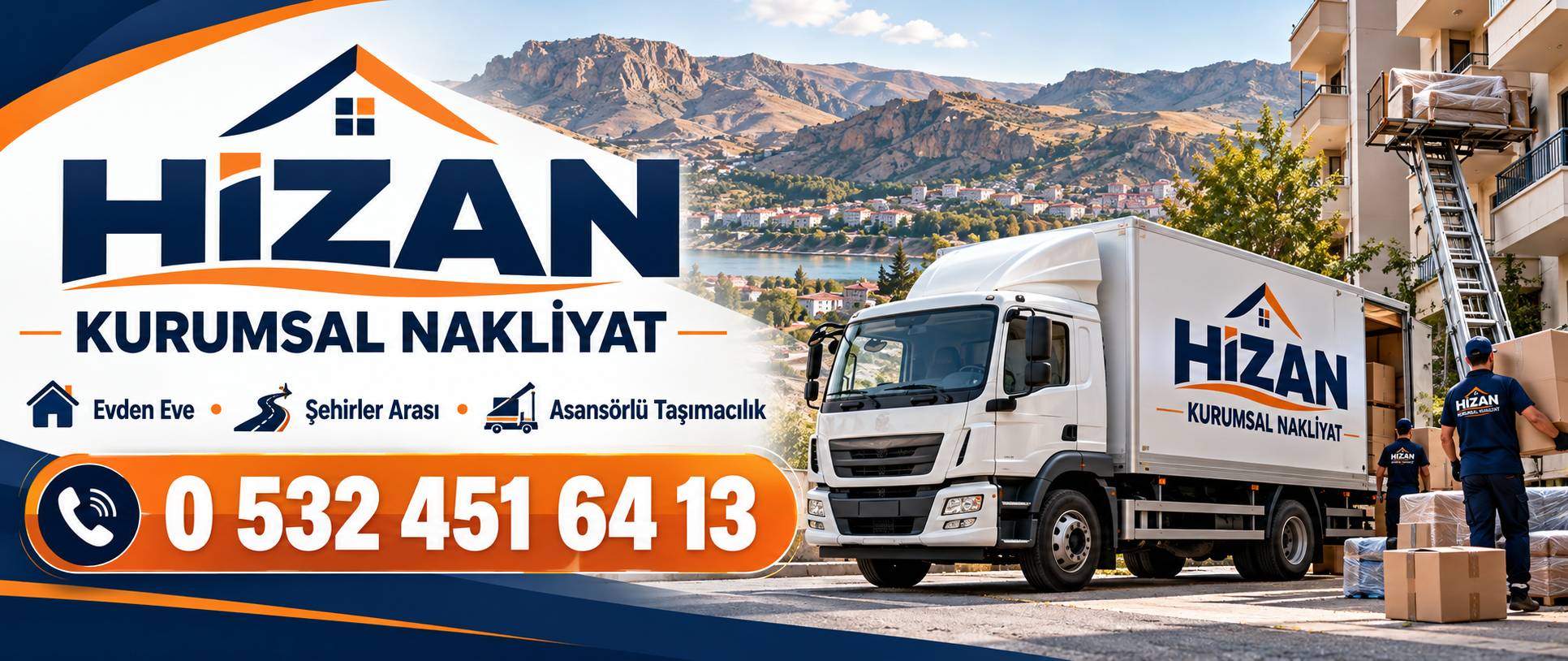 Hizan kurumsal nakliyat bannerı